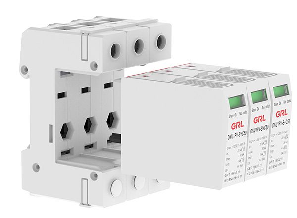 Plug-in module design, surge protection devices